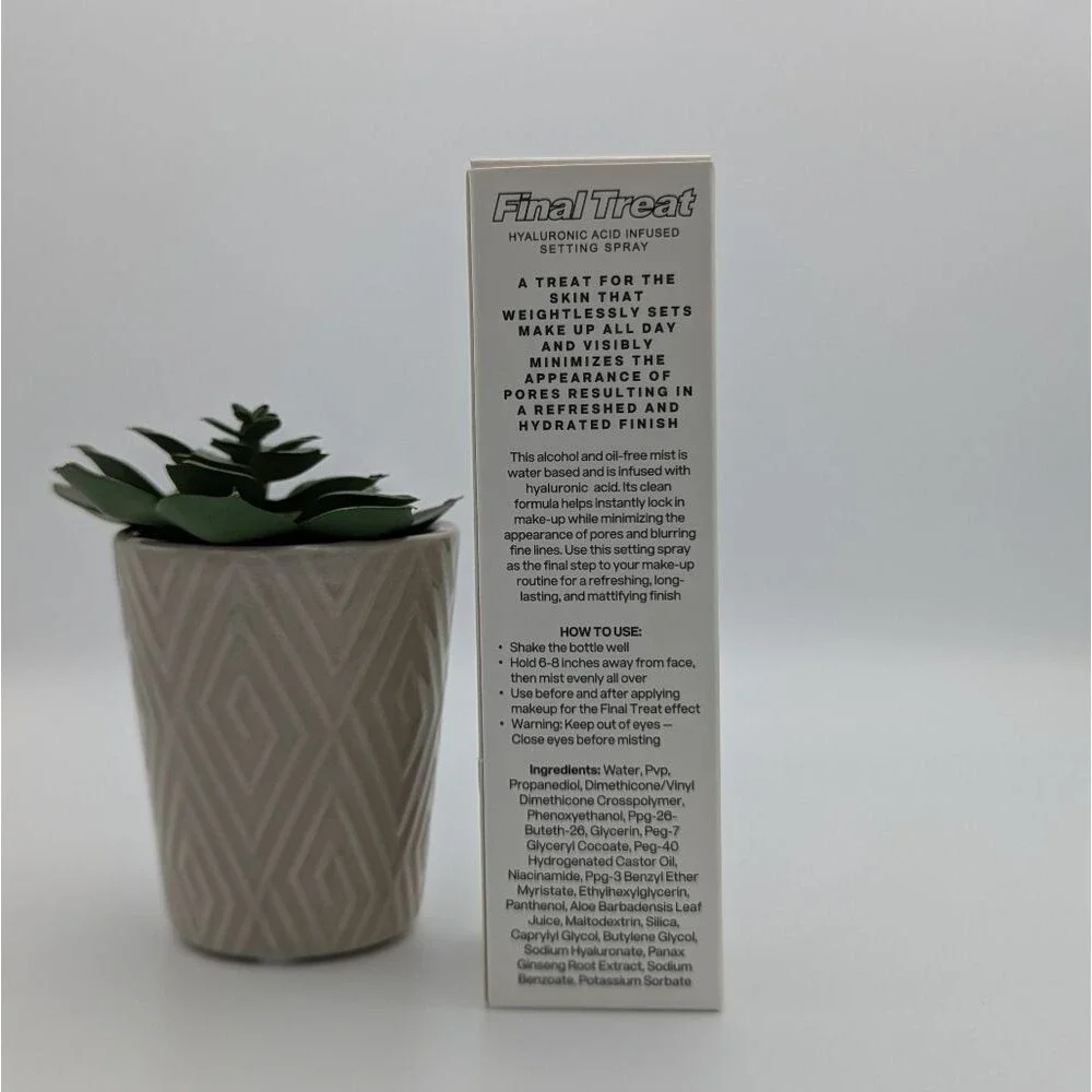 TYS Beauty Final Treat Setting Spray New